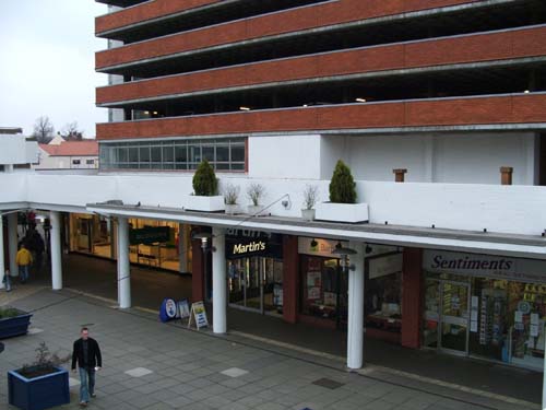 The unfinished retaining wall