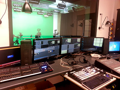 New TV studio 2013